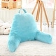 preview thumbnail 8 of 69, Cheer Collection Kids Memory Foam TV And Reading Pillow Sky Blue