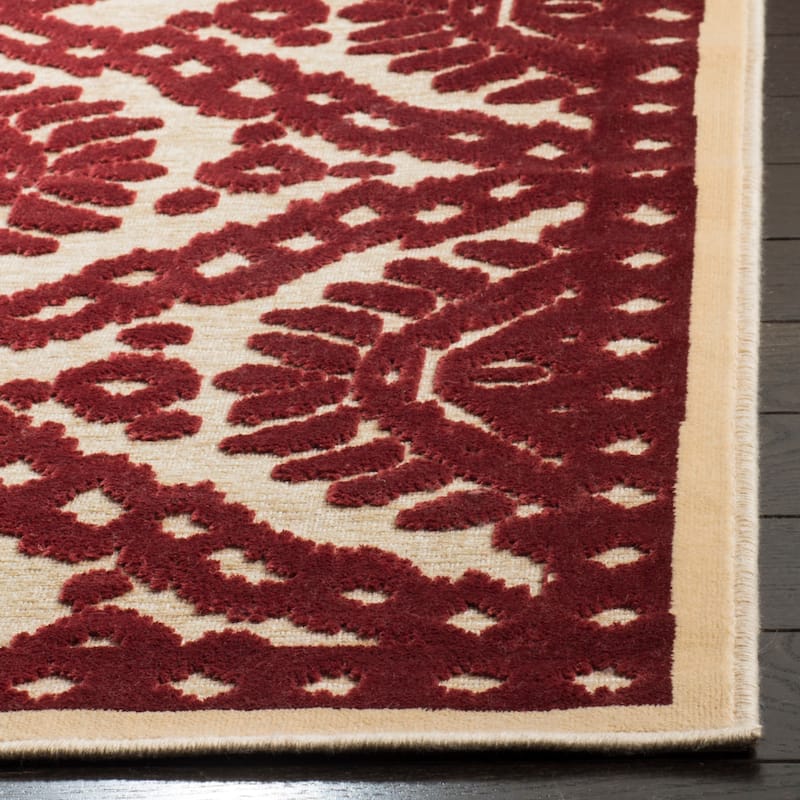 Martha Stewart by SAFAVIEH Handmade Freerkje Viscose Rug - 8' x 11'2" - Barn