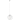 Access Lighting Boulder - Pendant - Matte Chrome Finish - Clear Glass