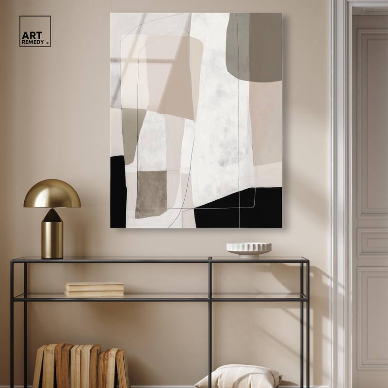 Neutral Forms II Acrylic by Art Remedy, Ready to Hang