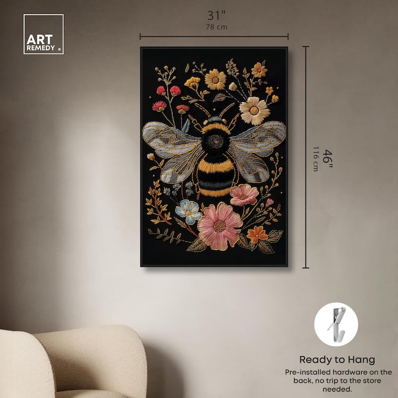 Honeyed Herald I Canvas by Art Remedy