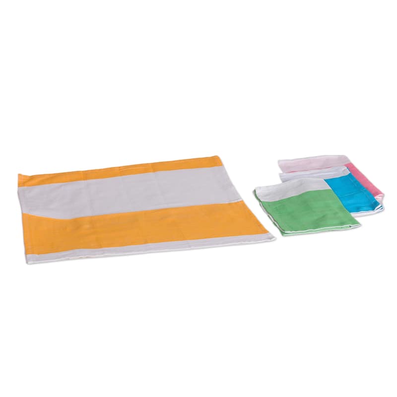 Novica Handmade Colorful Meals Cotton Napkins (Set Of 4)