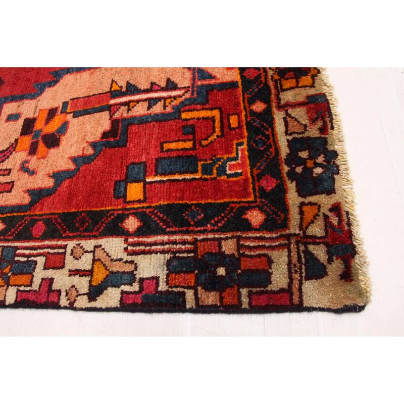ECARPETGALLERY Hand-knotted Konya Anatolian Red Wool Rug - 5'0 x 9'5