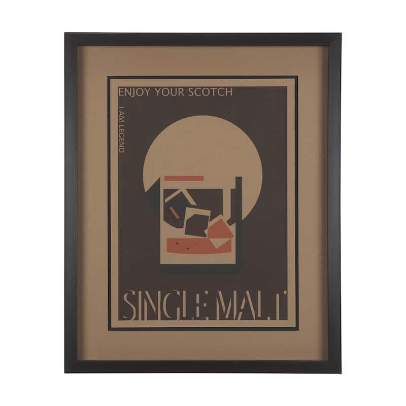 Scotch Framed Art Print