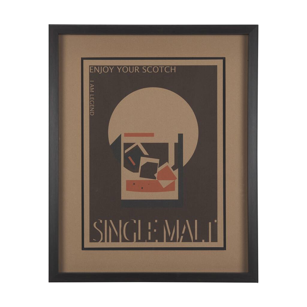 Scotch Framed Art Print
