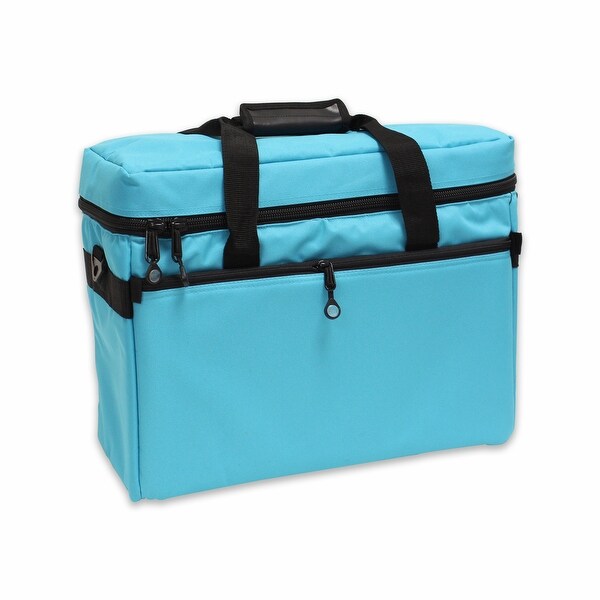 BlueFig TB19 Sewing Machine Carrier Project Bag Notion Bag in Aqua