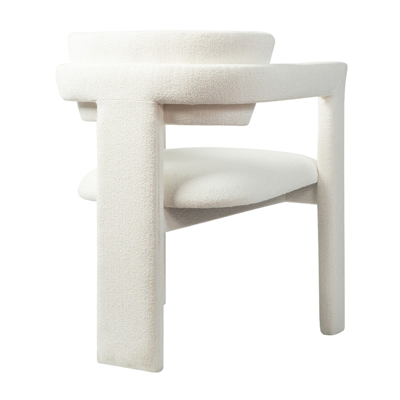 Ravyn Modern Padded Boucle Armchair