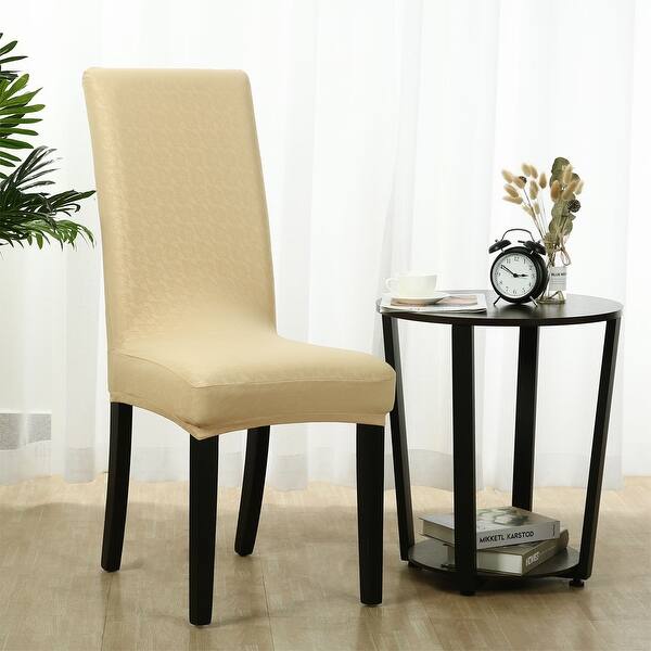 Shop Unique Bargains Dining Room Stretch Artificial Pu Chair