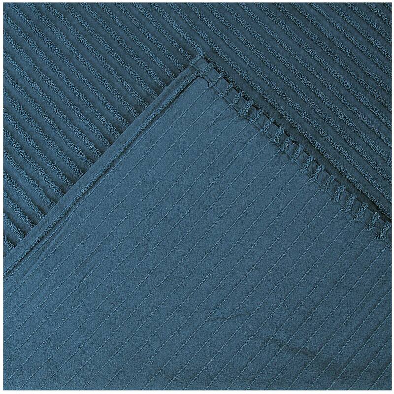 Better Trends Chenille Bedspread Set w/Sham 100% Cotton Soft Lightweight All-Season Fluffy & Cozy Bedding Set Jullian Collection