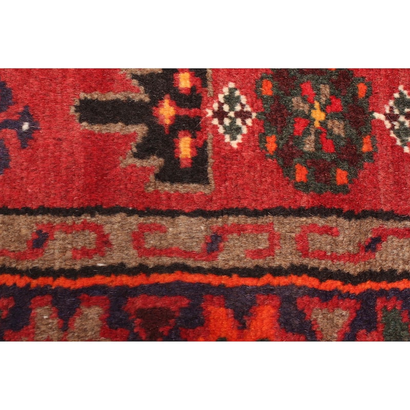 ECARPETGALLERY Hand-knotted Andelz Navy Wool Rug - 4'0 x 6'2