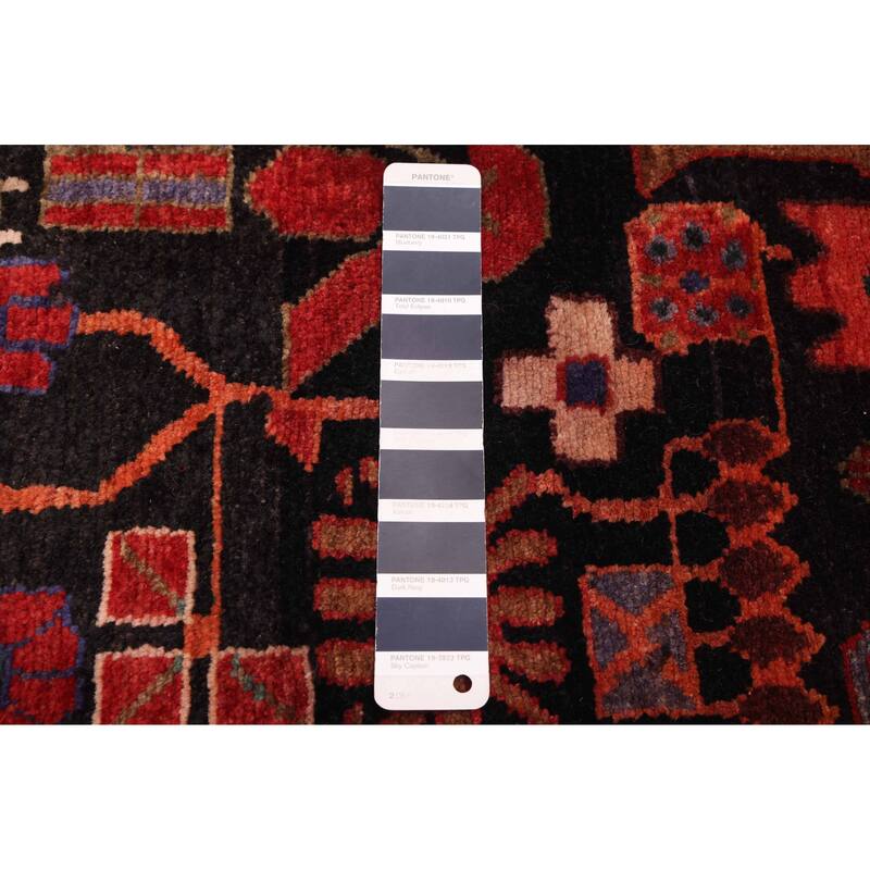 ECARPETGALLERY Hand-knotted Anatolian Vintage Dark Navy Wool Rug - 5'2 x 9'1