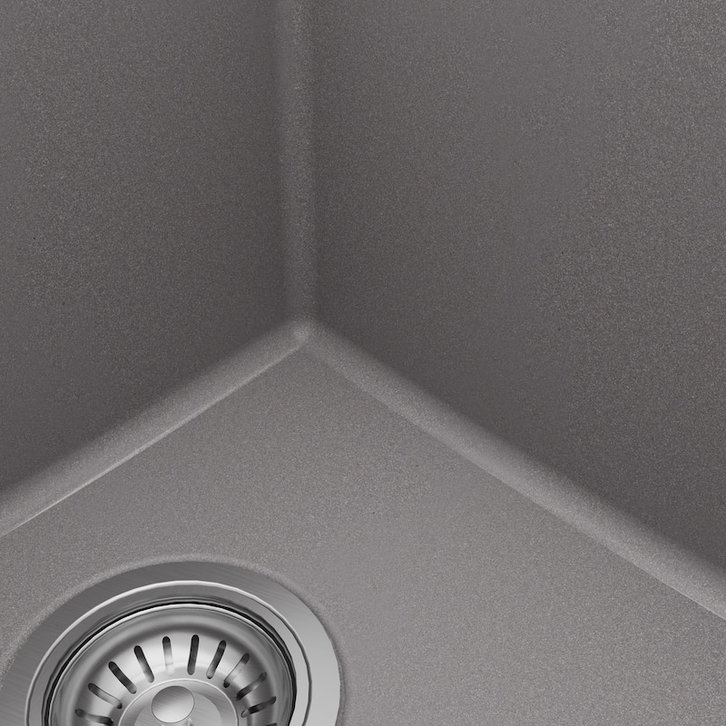 Karran 32" Undermount Double Equal Bowl Quartz Kitchen Sink Kit - 32" x 19.5" x 9"