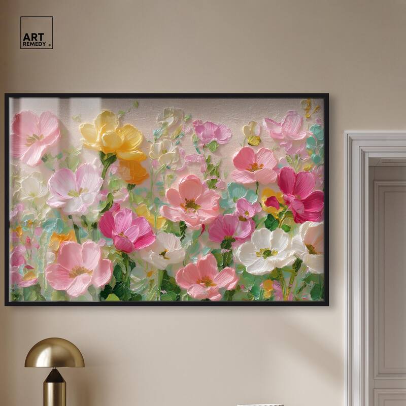 Expressed in Petals I Shadowbox by Art Remedy