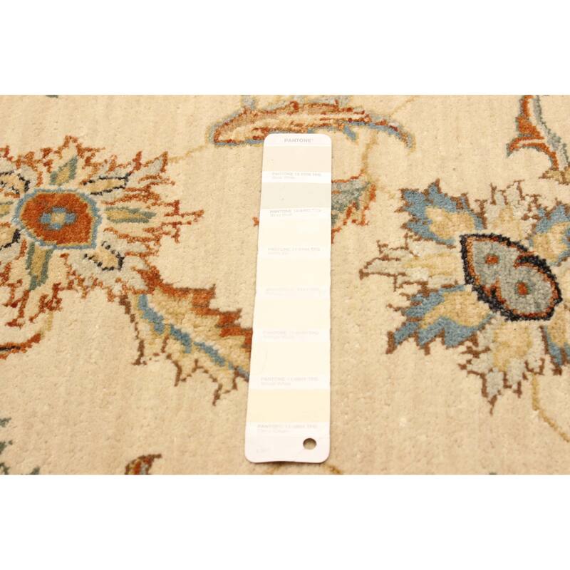 ECARPETGALLERY Hand-knotted Jamshidpour Cream Wool Rug - 4'0 x 6'0