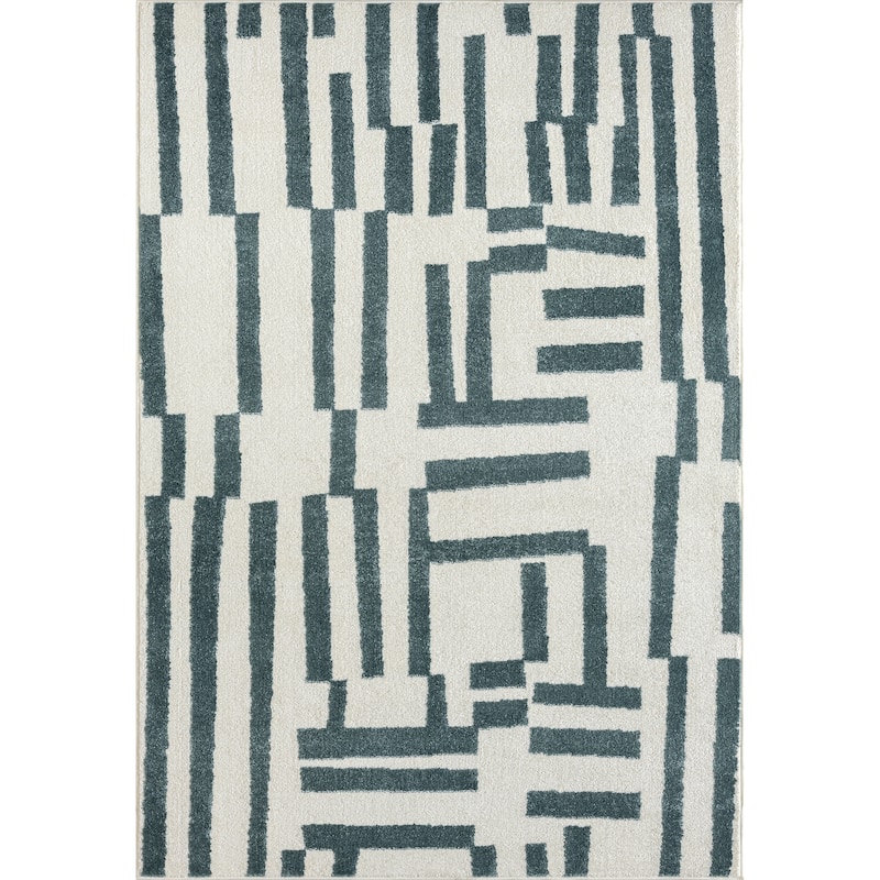 Abani Rugs Deco DEC240A Modern Lines Area Rug