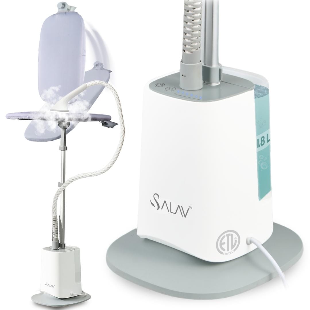 SALAV Complete Garment Steamer With Rotating Ironing Board