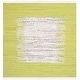 preview thumbnail 110 of 159, SAFAVIEH Handmade Flatweave Montauk Nevyana Cotton Rug 6' Square - Ivory/Citron