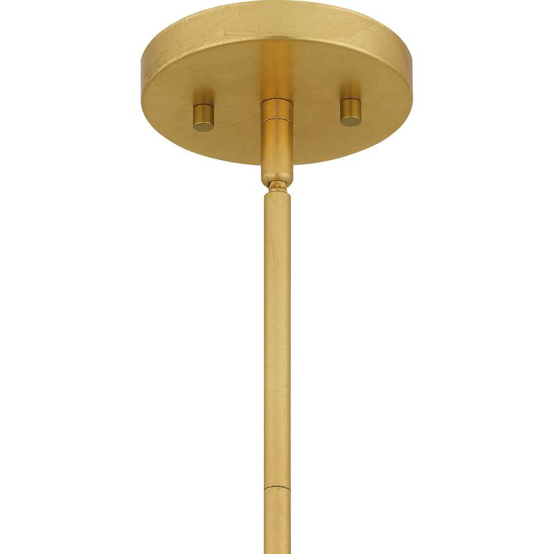 Liza 4-Light Gold Leaf Pendant Light