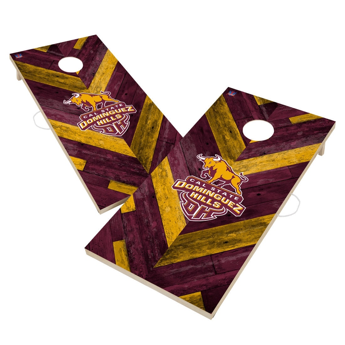 Cal State Dominguez Hills Toros Cornhole Board Set
