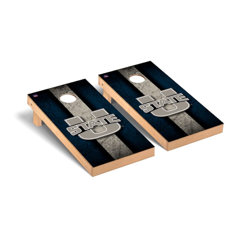 Utah State Aggies Vintage Cornhole Board Set