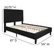 preview thumbnail 37 of 120, Tufted Platform Bed with 10in. Pocket Spring Mattress