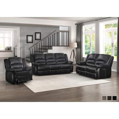 Hargreave 3-Piece Reclining Living Room Set