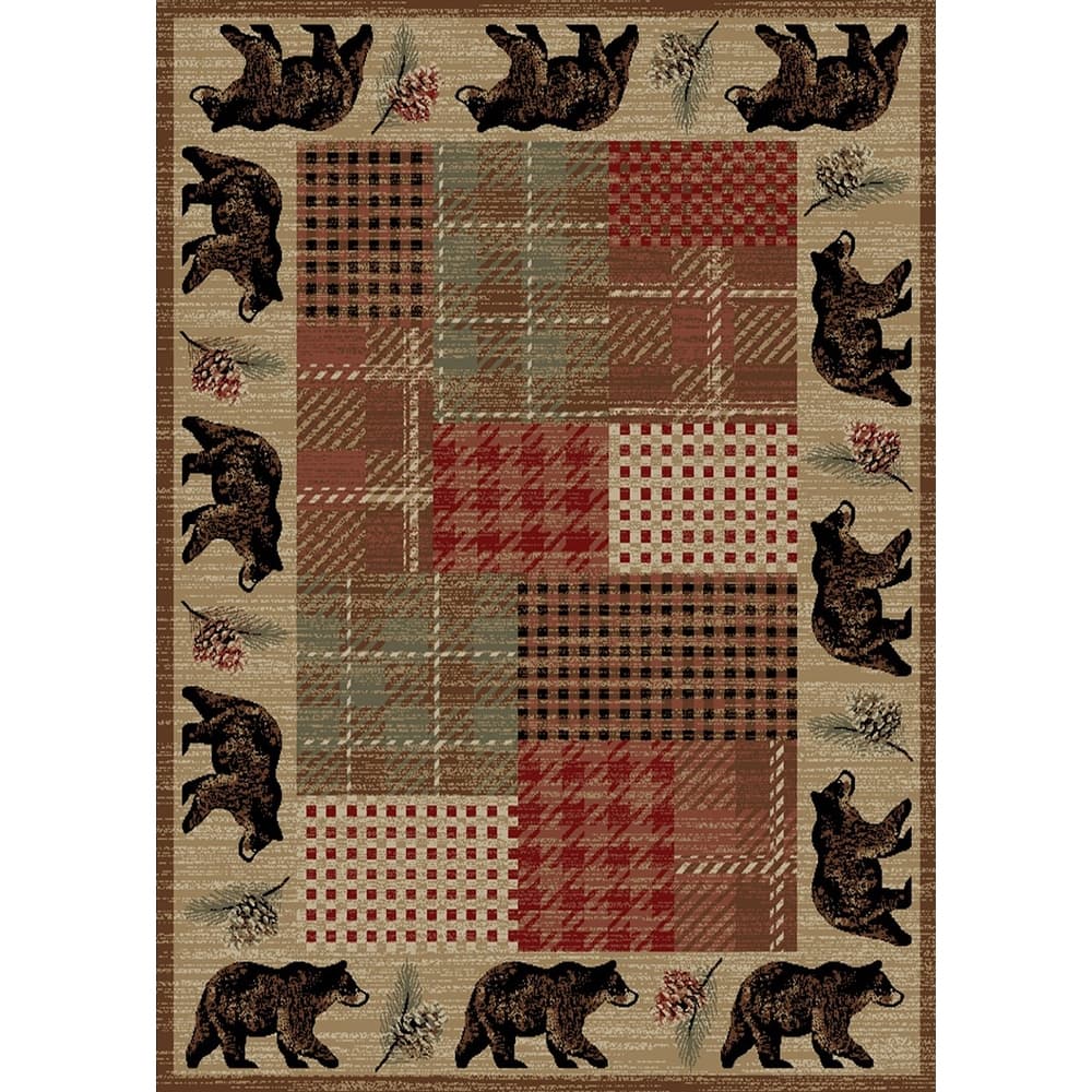 Hearthside Rover Multi Lodge Area Rug