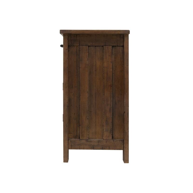 Hudson Dark Antique Bronze Large Cabinet - N/A
