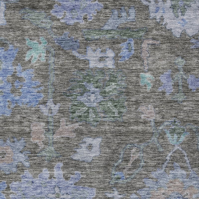 HomeRoots Floral Traditional Rectangle Outdoor Rug