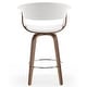 preview thumbnail 55 of 186, 26"/29" Faux Leather Swivel Bar Stools, Wood Counter Stool