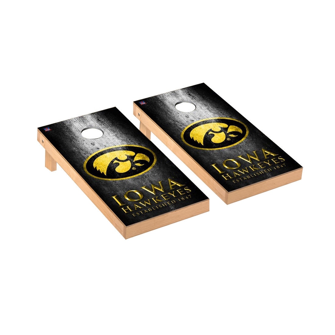 Iowa Hawkeyes 2x4 Pro Cornhole Boards - V5
