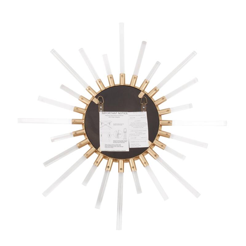 Golden Nimbus Mirror - 26 x 26 x 3