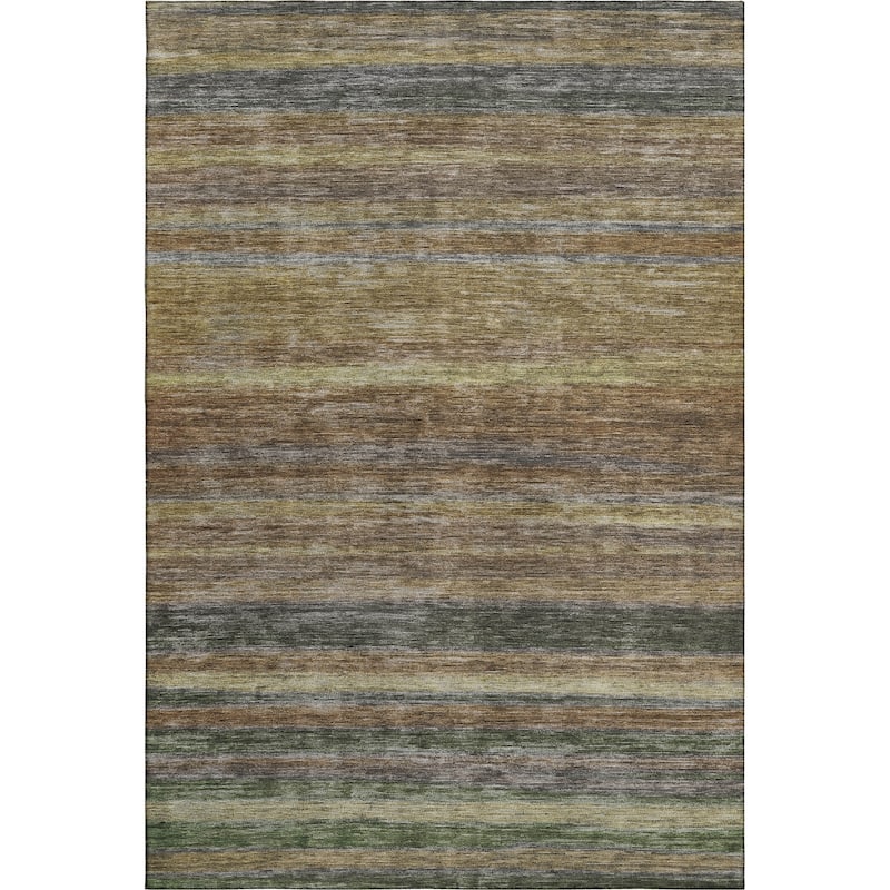 Premium Washable Super Soft Ombre Stripes Mayfield Rug