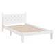 preview thumbnail 10 of 9, Twin Bed with Button-Decoration Headboard, with Bed Slats