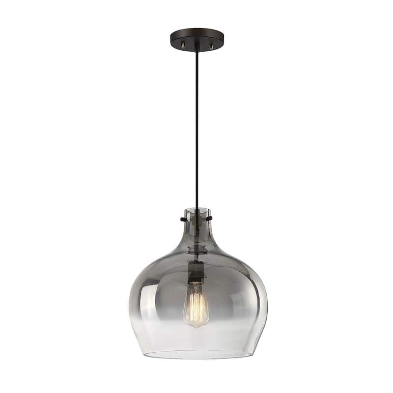Meridian M70078 Single Light 13" Wide Pendant