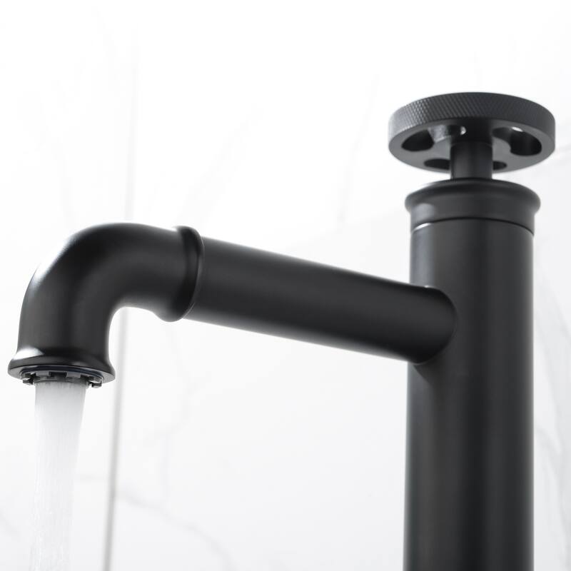 Industrial Vessel Bathroom Sink Faucet