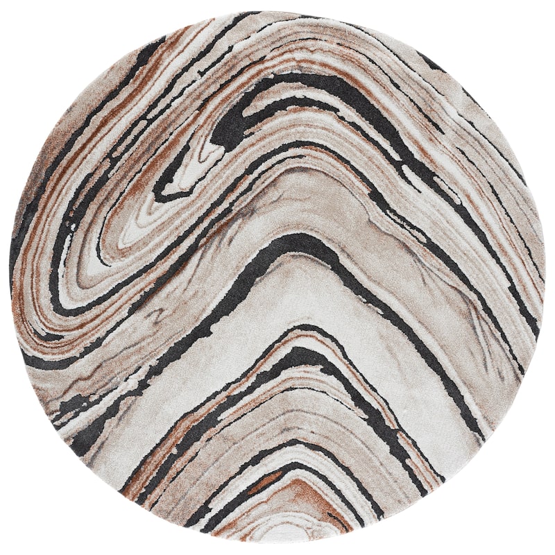 SAFAVIEH Cyrus Shag Monisha Modern Abstract Rug