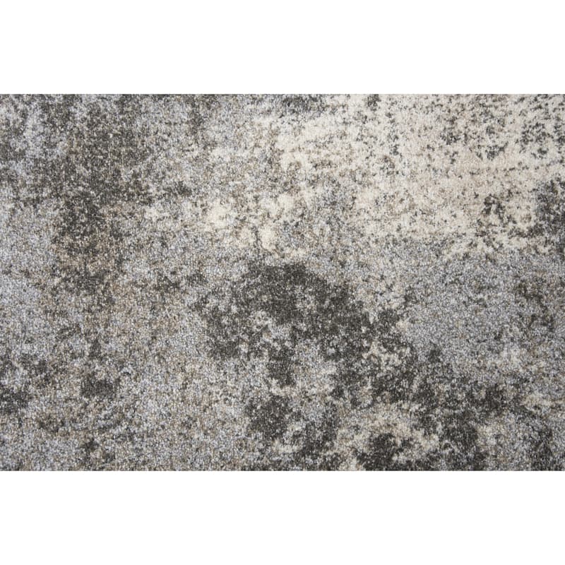 Alora Decor Venice Neutral Tan, Cream, Silver, and Grey Abstract Rug