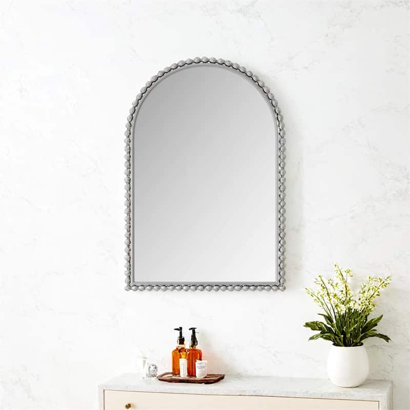 Iron Art Arch Vintage Vanity Mirror, Wall Hanging,Placed On The Table