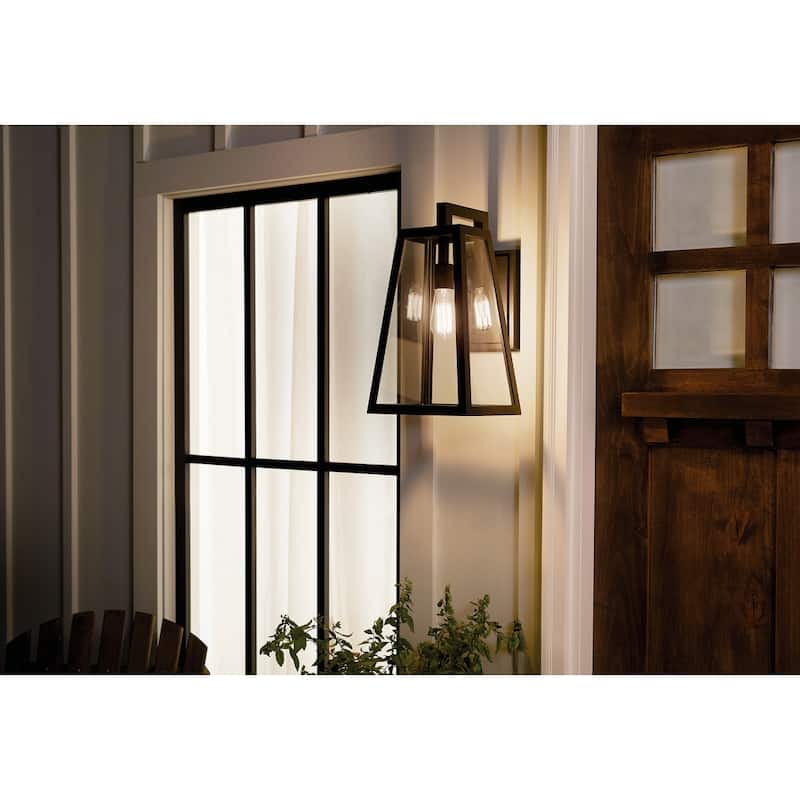 Kichler Lighting Delison 16.75 inch 1-Light Wall Light Black
