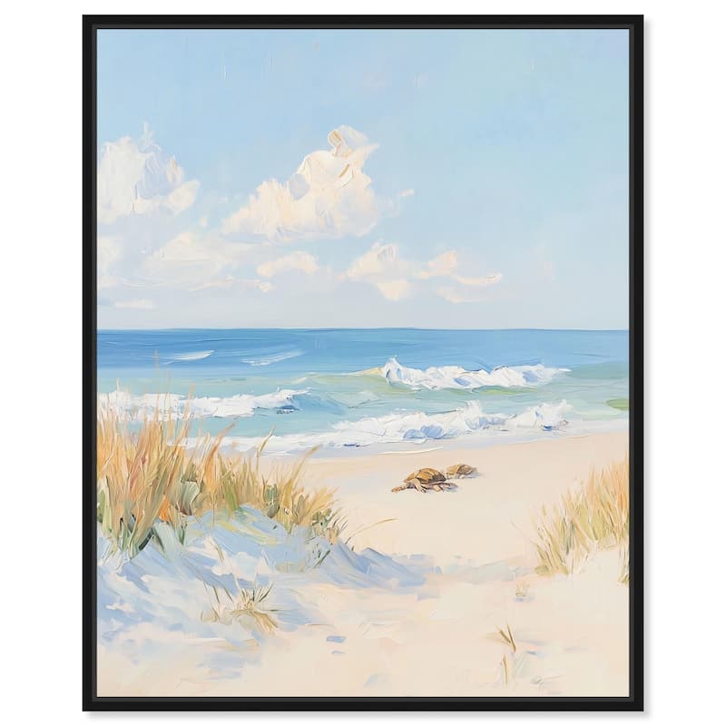 Guardians of the Coast I Canvas by Art Remedy - 30" x 36" - Black