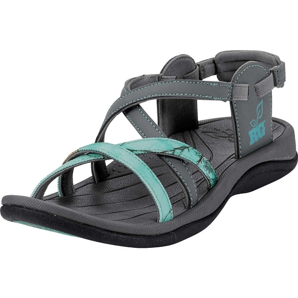 Legendary Whitetails Ladies Tess Sandals - gray