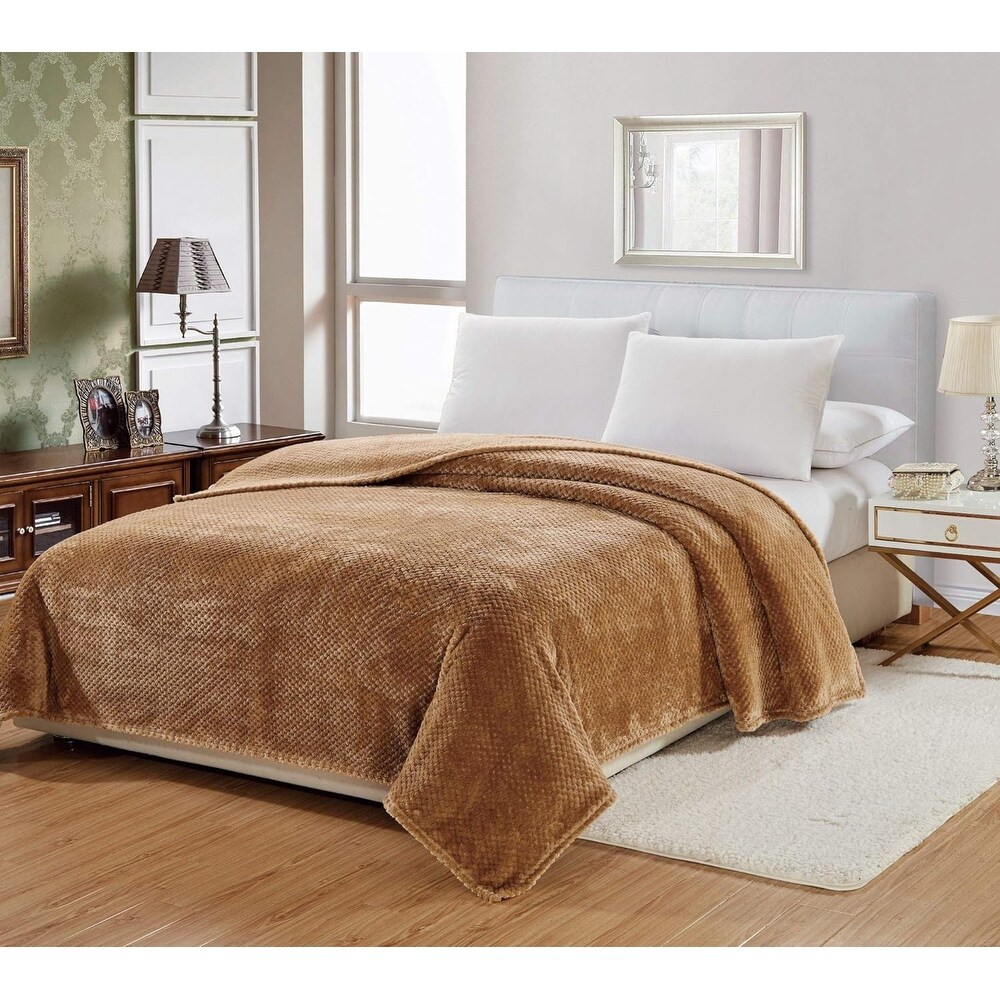 Noble house popcorn best sale textured microplush blanket