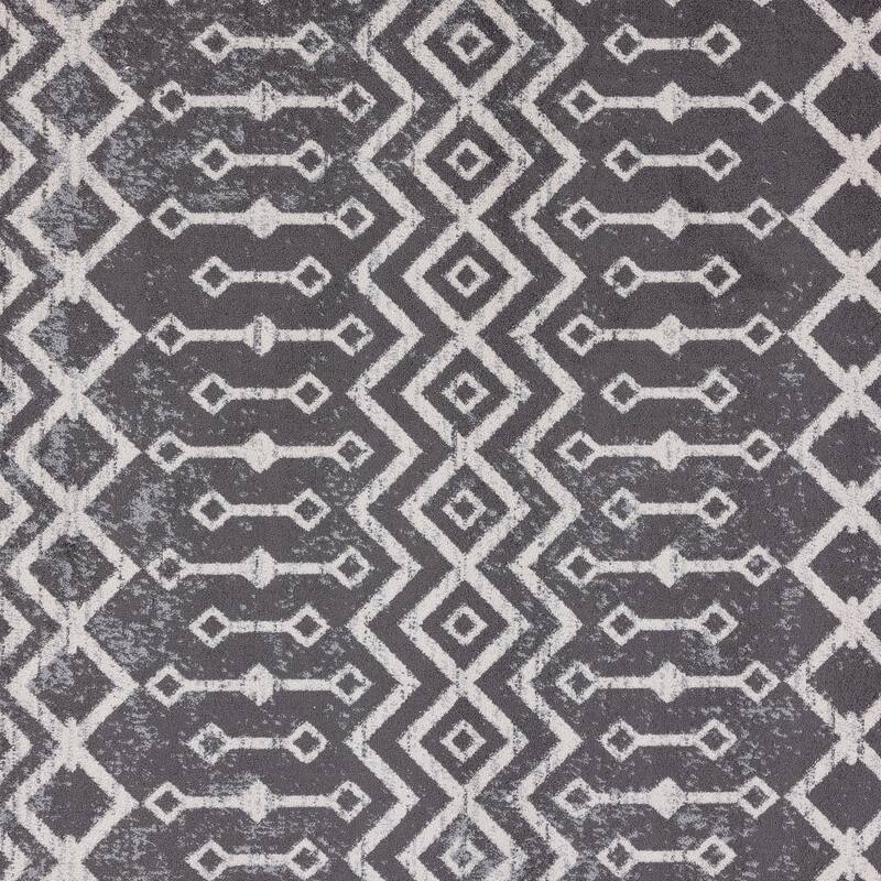 Gematria Moroccan Geometric Indoor Area Rug