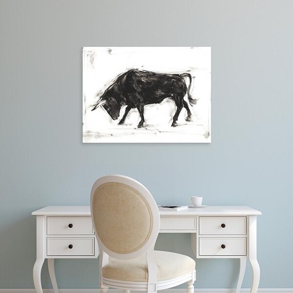 Easy Art Prints Ethan Harper's 'Toro I' Premium Canvas Art