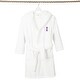 preview thumbnail 68 of 78, Sweet Kids 100% Polyester SUPER PLUSH Double Brushed Hooded Bathrobe with Purple Bookman Monogram