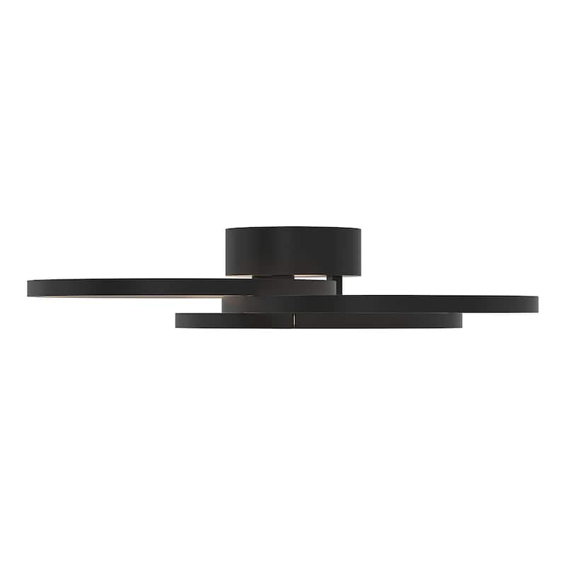 Orion Flushmount LED 33W 1250Lm 120V - Black