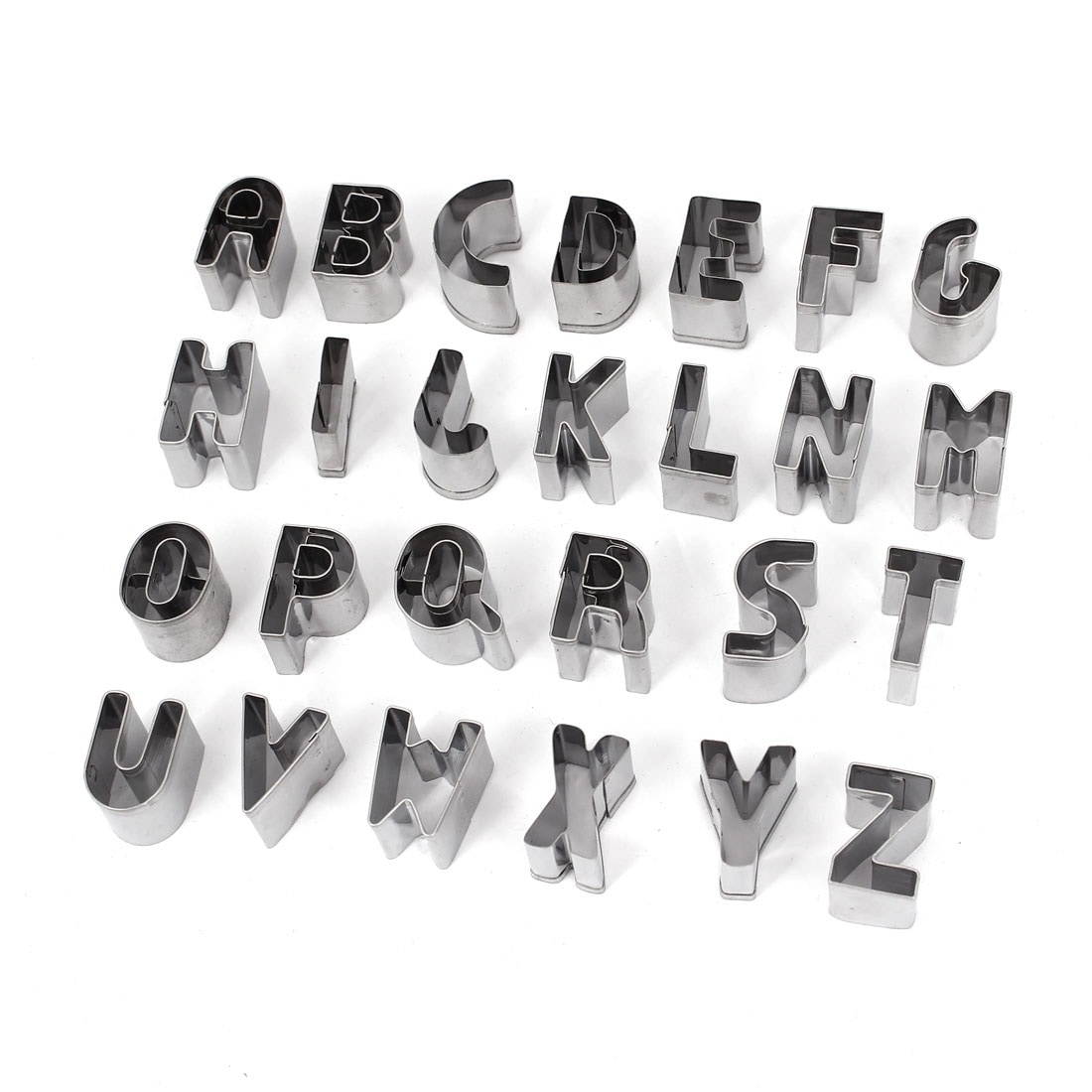 Shop Unique Bargains 26pcs Letters Shape Fondant Cake Decorating