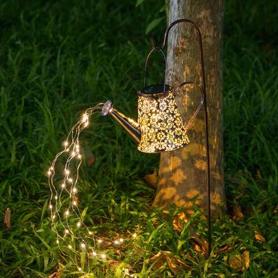 Adair Solar Powered Integrated Led Outdoor Lantern (set Of 2)
