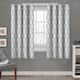 Exclusive Home Kochi Light Filtering Linen Blend Grommet Top Curtain Panel Pair - 54" w x 63" l - Seafoam